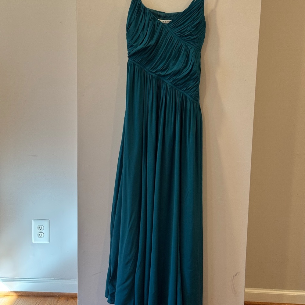 Trina Turk Cherry Grove Maxi Dress, Size: Small, Color: Sunken Forest